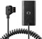 Alvin's Cables NP F550 - Cable de alimentación en espiral para Sony NP F550, F570, F970, Atomos Ninja V Monitor actualizado