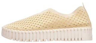 ILSE JACOBSEN HORNBAEK Damen Tulip 3373 Plateau | Slip-On | Low-Top, Double Cream, 39 EU
