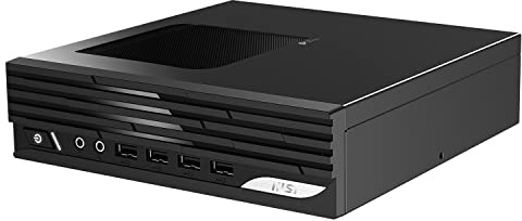 MSI Pro DP21 Computer Computer, Intel Core i3-13100, UHD 730, 8GB Memory, 500GB SSD, AC3168+BT 4.2, Windows 11 Home (13M-498US)