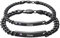 Cupimatch Paar Armband mit Gravur, Zirkon Armbänder Personalisierte Edelstahl Glänzend Poliert Pärchen Armkette Panzerkette für Damen Herren zu Weihnachten Jubiläum Hochzeit Geburtstag Valentinstag