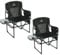 ROCK CLOUD Folding Camping Chair with Storage Pocket and Side Table Compact Portable Camp Chairs Outdoor for Camp Lawn Hiking Fishing Sports