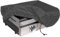 MFPMTUXO Housse Plancha Imperméable, 600D Couvercle Plancha, Bache Plancha avec Cordon, Housse de Protection Plancha Anti-Vent,Anti UV (80 * 60 * 25cm,Noir)