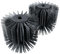 SAVEGA Ricambio Scopino WC – Testine Antibatteriche e Resistenti - Scopino WC Ricambio per Modelli SAV011, SAV012, SAV013, SAV018 (Set da 2)