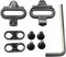 Schuhklampen für SH51 Cleats Set Bike Pedal Cleats Pedal Clip Speed Calas Fahrradschuh