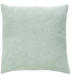 andiamo Kissen Emy in Cord-Optik - Sofakissen mit Füllung Bezug - Zierkissen Dekokissen Kopfkissen 40 x 40 cm Salbei