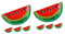 SHOWERORO 8 Stk Fruchtbrosche Wassermelonen-Anstecknadel Wassermelonen-Pullover-Clips sommer broschen Wassermelonen-Brosche Fruchtige Brosche Schmuck Hemdklammern Retro-Schal-Clips Legierung
