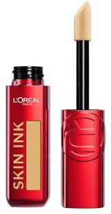 L'Oréal Paris Infallible Skin Ink Foundation, 48H Wear, Waterproof, Lightweight, Medium Coverage, Matte Finish, Shade 290 Medium Warm, 15ml