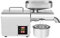 610W Ölpresse Automatische Maschine Edelstahl Ölmühle Einstellbare Temperatur Erdnüsse SojabohnenÖLpresse Automatic Heizung, für Haus und Geschäft Öl Extraktion