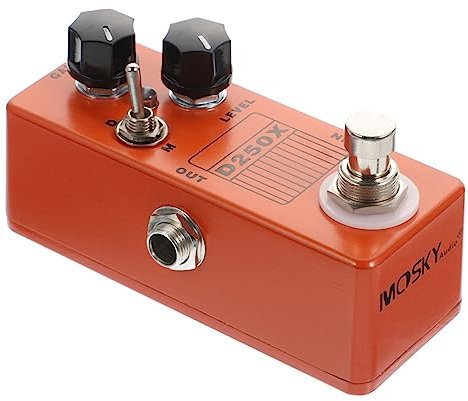 SECFOU Electric Guitar Effect Pedal Mini Pedal Bass Guitar Distortion Quality Components