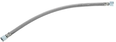 uxcell Air Compressor Exhaust Tube, 5/8 Thread Dia 20 Length Compressor Hose Stainless Steel Hose Air Tube Compressor Hardware Accessories Replacement Parts(Flared Mouth)