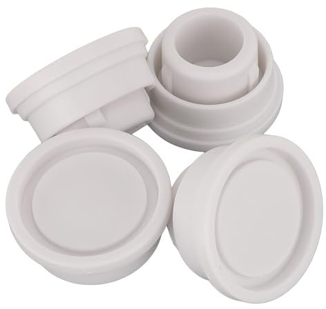 Tissting 4 Stück Poolleiter Gummipuffer, 39mm/1.5 Zoll Gummi Poolleiter Stopfen Poolleiter Schutzkappen Schwimmbadleiter Gummistecker Leiter Sicherheitsstoßstange