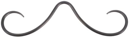 SAFIGLE Schnurrbart Piercing Septum Ring:Schnurrbart Nasenring Septum Ring Nasenpiercing Schmuck FüR Damen Herren - Edelstahl Nasenring Nasenschmuck FüR Halloween Karneval