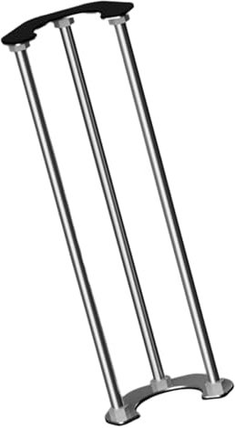 Milageto Barras de soporte para fregadero bajo encimera de acero inoxidable resistentes para cocina, baño, de reparación de lavabos de cerámica, 18 Cm a 28 Cm