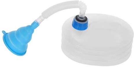 VICASKY Urinoir Facile pour Réutilisable Portable Pe en Pliable Femmes Transporter 1 Set et Compact à Anti-déversement Garçon Filles Camping et Situations D'urgence