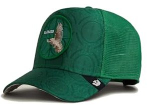 Goorin Bros. Religulous Blessed Cap Basecap Baseballcap Truckercap Meshcap Damen/Herren - Snapback, mit Schirm, Futter Frühling-Sommer Herbst-Winter Frühjahr