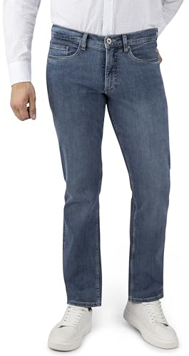 STOOKER Zermatt Denim Damen 5-Pocket-Jeans Straight Fit Denim/Jeans clean wash eng lang
