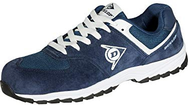 DUNLOP Herren Flying ArrowDunlop dl0201026 – 41 Schuh, Leder Wildleder und Mesh, Marine, 41