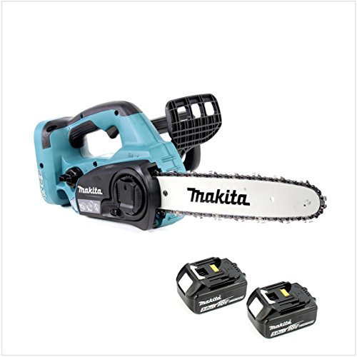 Makita DUC 302 T2 Akku Kettensäge 36V 30cm + 2x Akkus 5,0Ah - ohne Ladegerät