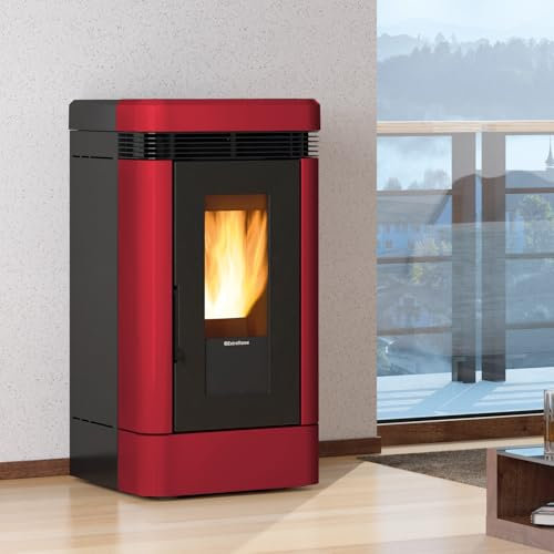 Extraflame 1283200 Lucia Pelletofen Bordeaux/A++