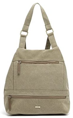 MISAKO Mili mochila antirrobo de tela Mujer - Mili Verde 29 X 33 X 13 cm