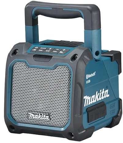 Makita Altavoz 10.8-18V Sin LCD Lautsprecher 10,8 – 18 V, Bluetooth, ohne LED, Bunt