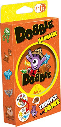 Dobble Zygomatic | Tiere | Edition 2021 | Gesellschaftsspiel | ab 6 Jahren | 2-8 Spieler | 15 Minuten