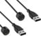 Mi 5 Band Ladekabel, Smart Watch Cord Kompatibel für Xiaomi Mi Band 6 Amazfit Band 5, Magnetische Ladestation 2er Pack