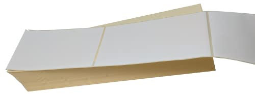 1000 Versandetiketten Z-Falt Maße 103mm x 199mm Lepoello für DHL,GLS,DPD,UPS