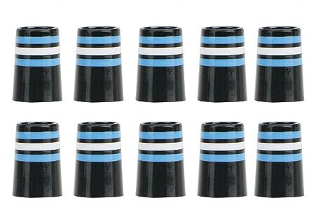 DONGKER 10PCS Golf Ferrules,Multi-Rings Golf Tapered Ferrules for Most Brand's Iron Shaft