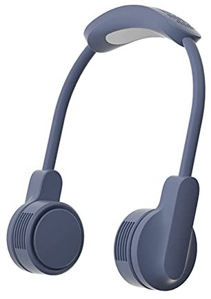 Koanhinn Le ventilateur s'accroche sur le cou mains Mini ventilateurs USB à accrocher au cou, ventilateur de refroidissement personnel, ventilateur portable portable, ventilateur portable qui