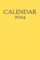 Yellow Calendar For 2024: Planner, Bullet Journal With Dots