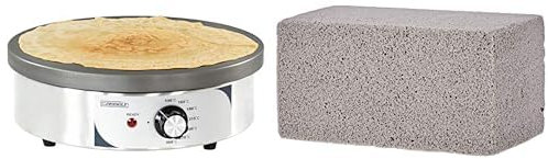 Crêpière familiale Billig CCR35EF - Casselin & CPA - Pierre abrasive