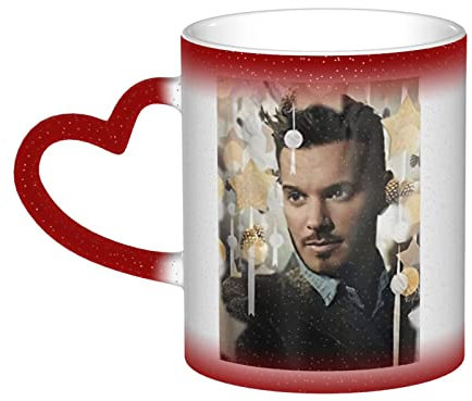 Essent Mug Pokora mat Tasse à café sensible à la chaleur Changement de couleur Tasse à café magique pour café ou thé chaud Cadeau de Noël d'anniversaire