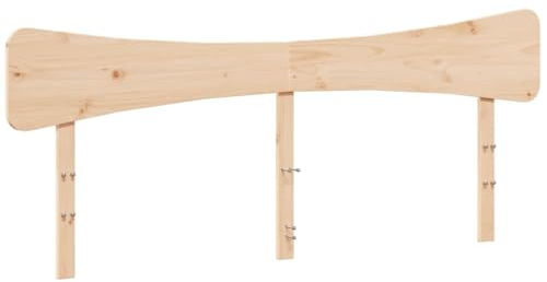 vidaXL Kopfteil 200 cm Massivholz Kiefer