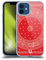Head Case Designs Runden Rot Klassische Paisleymuster Softgelhülle Kompatibel Mit Apple iPhone 12 / iPhone 12 Pro Und Kompatibel Mit Magsafe Zubehör
