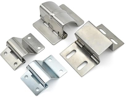 Charnière de porte accordéon en acier inoxydable et acier au carbone, boîte à outils, charnières, boîte en fer blanc 1 pièce(XK443-2-304)