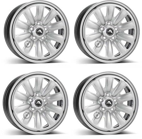 4x Alcar Stahlfelgen 4-132800 6.5Jx17 ET38 5x112 kompatibel mit Skoda Kodiaq