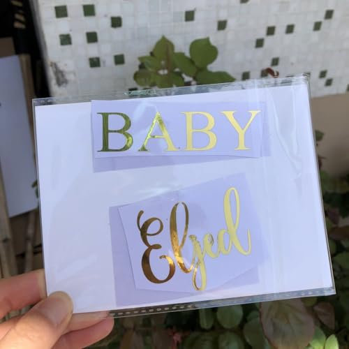 4 Stück Personalisierte Vinyl-Aufkleber Mit Dem Namen, Wunschtext Aufkleber Selbst Gestalten Hologramm Oil Slick Buchstaben Zahlen Name Schriftzug Autoaufkleber Text Fahrrad Aufkleber Sticker