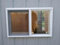 Finestra extra larga per cantina, bagno, cucina e garage, 60 x 30 cm, finestra scorrevole orizzontale con vetro e serratura