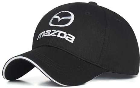 EIWXEFQT Auto Baseballkappe, für Mazda MX-5 RF ND MX5 MX-30 MX30 Waschbare Baseball Cap Freizeit Cap Individuell verstellbar und leicht abwaschbar,S-C