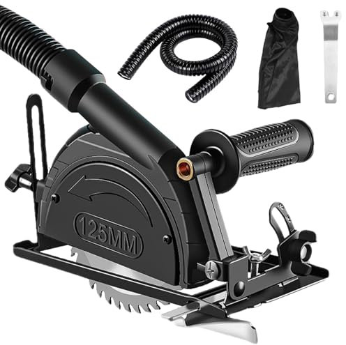 Kit de Soporte para Amoladora Angular, Accesorios para Amoladora Angular con Ángulo Ajustable y Profundidad de Corte de 0-40 mm