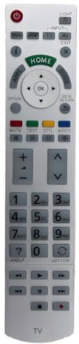 N2QAYB000842 - Telecomando di ricambio per TV Panasonic TX-L55WT60T TXL55WT60Y TX-L55WT60Y TXL55WT65B TX-L55WT65B TXL60DT60 TX-L60DT60 TXL60DT60E TX-L60DT60E XL60DT60. 0Y TX L60DT60Y TXL60DT65B