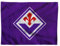 Sfiziosa Bandiera Viola Logo Nuovo Tifoso Fiorentina Misura 90 x140 cm Articolo Ufficiale