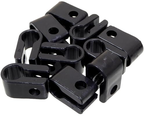 10x Cable Cleats 10mm for SWA Tuff Cable Flex, Suitable for Outdoor, Heavy Duty, Strain Relief