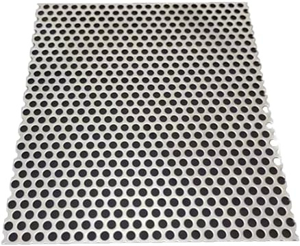 Tapas de Drenaje, Filtro Cuadrado de Acero Inoxidable 304, Orificio de 5 mm, Protectores de Malla para desagües de Exterior e Interior, desagües para duchas, cocinas y fregaderos (30 x 30 c