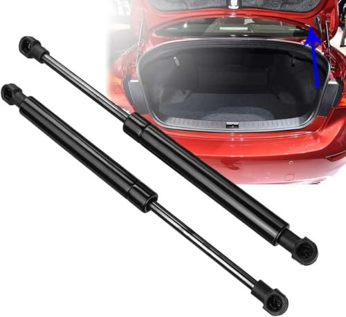 RMPKF 2 Stück Auto Kofferraum Gasfeder Stoßdämpfer für Dodge RAM Dakota 2011(OEM:55359726AC)-49.1cm Heckklappen-Hebeunterstützung Gasfeder Stoßdämpfer Streben