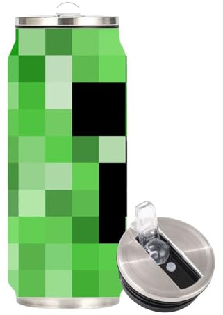 Minecrafft 500ml Stainless Steel Water Bottle Sports Travel Gym Stainless Steel Water Bottles