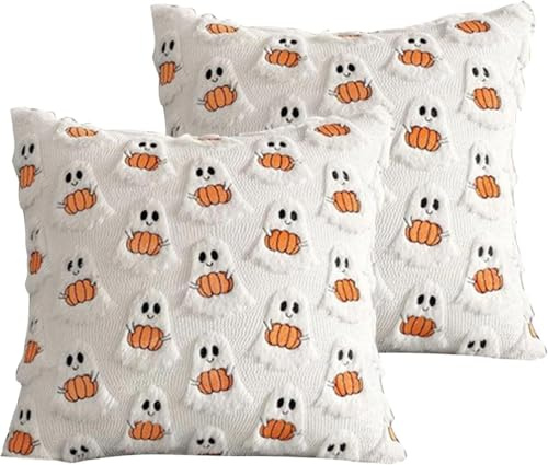Luotelk Halloween Kissenbezüge,Herbstdeko Innen Deko Kissenbezug,Modern Deko Innen Zimmer Aesthetic für Sofa Fall Garten Schlafzimmer Zuhause Herbstdeko (SS-2)