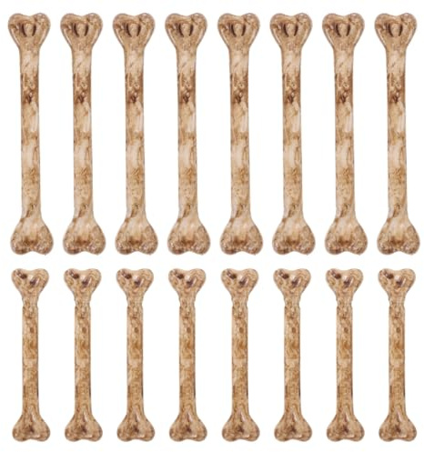 LIFKOME Halloween Knochenzauber Simulierte Knochen Dekoration Aus Kunststoff Diy Fake Bones Charms Für Party Aprilscherz Gruselige Deko Und Kostüm Requisite 3.94In