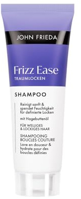 John Frieda Traumlocken Shampoo - Inhalt: 75 ml - Frizz Ease - Für gewelltes & gelocktes Haar - Ideal für Unterwegs & auf Reisen
